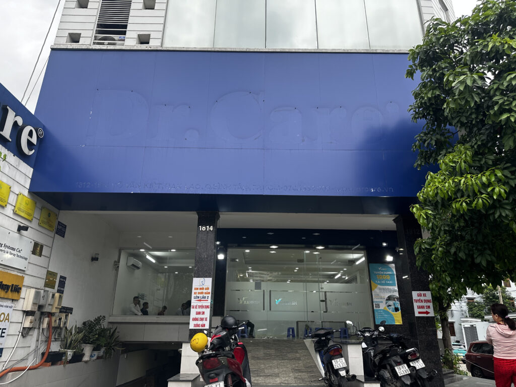 Thi công bảng hiệu - Xanh SM-2