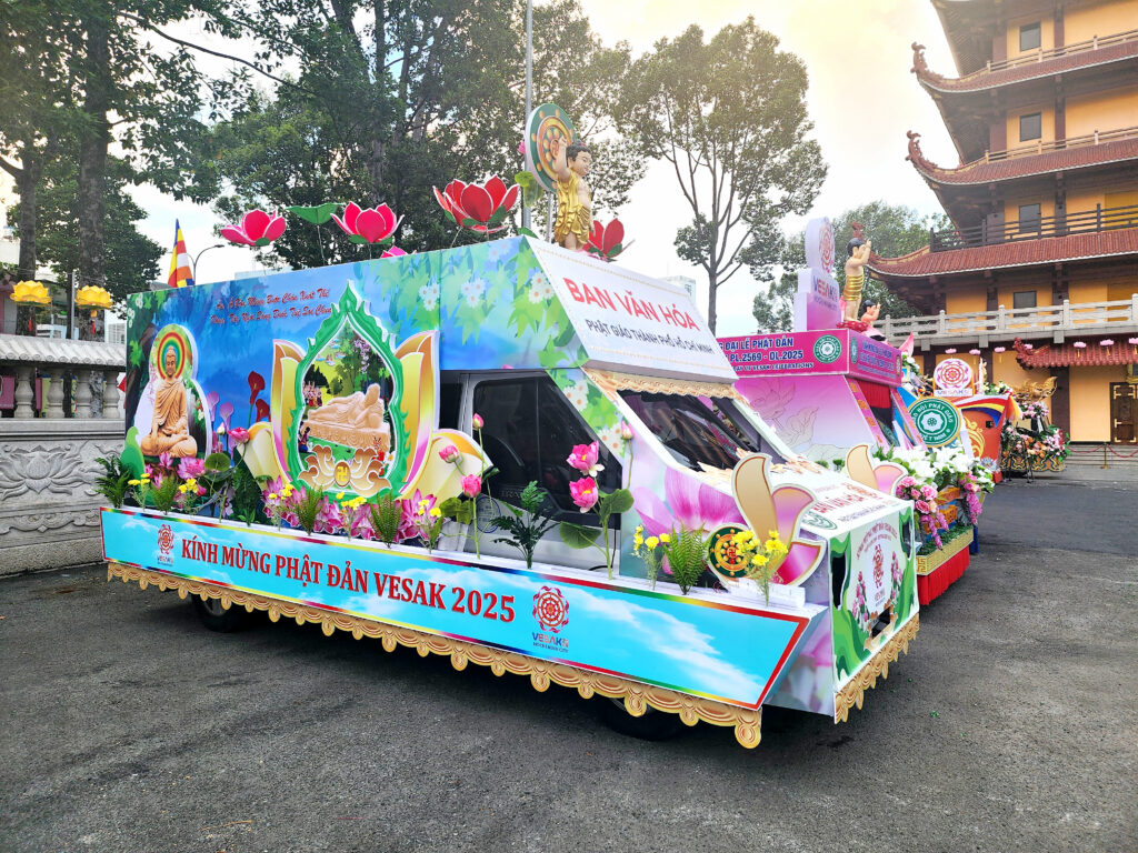 Thiết kế thi công lễ Phật đản